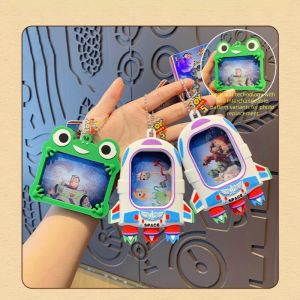 Disney | Genuine Disney Toy Story Series Pendant Cute Cartoon Lenticular Keychain Multi-Character Bag Ornament for Gifts