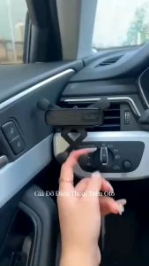 FUCO Giá đỡ điện thoại trên ô tô móc cửa gió điều hòa không chắn gió có thể điều hướng