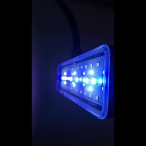 USB Aquarium LED Light Fish Tank Adjustable Brightness Dimmable Timed 360° Rotatable Light Full Spectrum Aquatic Plant Grow Lamp