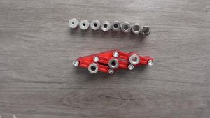 Aluminum Alloy Professional Carpentry Hole Positioner Locator Self Centering Round Hole Opener Flexibility for Furniture Making