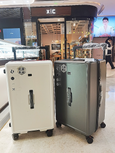 Large Capacity Thickened Mens Luggage Bag with Zipper Silent Universal Wheels Fashionable Travel Suitcase Male Female Universal