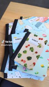 Sổ Subject bìa bồi may gáy A4 (Hồng Hà) 360 trang kẻ ngang (4589)