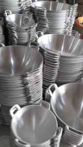 Wajan cekung NO 14 Penggorengan almunium tebal