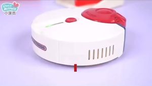 Children Robotic Vacuum Pretend Play and Cleaning Kits Broom
