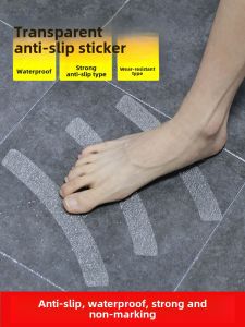 Bathroom Anti-Slip Mat Kitchen Bath Tub Floor Tile Self-Adhesive Slip Resistant Stickers Shower Home Use Non-Slip Patches