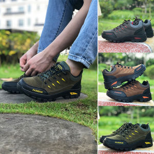 Giày Nam Thể Thao Giày Nam Sneaker RD366 Đế Đúc Tăng Ma Sát Đi Phượt Leo Núi Bảo Hộ Lao Động Siêu Bền Tặng Kèm Đồng Hồ