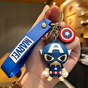 Bandai | Creative Cartoon Doll Keychain Minimalist Car Doll Keychain Couple Backpack Pendant A Birthday Gift For Girlfriend