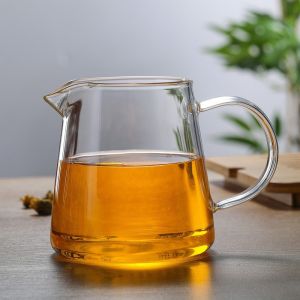 Bình Trà Thủy Tinh Chống Nóng Borosilicate có Lọc