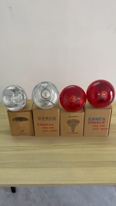 100/200W Preservation Heat Lamp Bulb Infrared Ray Hatch Light Bulb for Pig Chicken Animal Poultry
