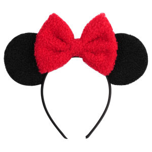 Disney Mickey 3.3 Inch Tai Cừu Băng Đô Quấn Tóc Mềm Nơ Băng Đô Quấn Tóc Cho Bé Gái Lễ Hội Halloween Tiệc Giáng Sinh Trang Trí Phụ Kiện Tóc
