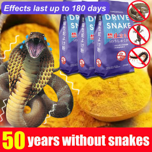 Belerang halau ular 100km without snakes Snake Repellent 510g Long-lasting effect for 180 days Belerang halau ular Sulphur Powder Not afraid of rain Sulfur Powder Serbuk Belerang  硫磺粉 用于驱蛇 Snake Centipede Lice Ant Spider Repellant