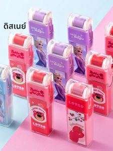 Disney Lotso Frozen Roller ยางลบสําหรับนักเรียนน่ารักยางลบโรงเรียนอุปกรณ์ Clean Mess ฟรีเครื่องเขียน Office ของขวัญ
