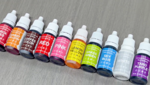 Food Coloring Liquid Pigment 12 Vibrant Colors Plus Assorted Icing Piping Nozzles Stainless Steel Cake Pastry Decorating Baking Supplies For Home Baker Cupcake Cookie Decoration