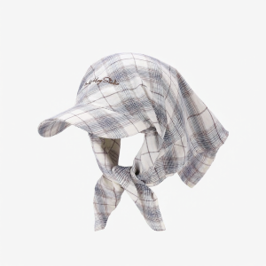 BAOYINFEI | Summer Trendy Black Check Letter Embroidered Snapback
