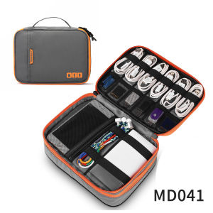 Portable Electronic Accessories Travel caseCable Organizer Bag Gadget Carry Bag for iPadCablesPowerUSB Flash Drive Charger