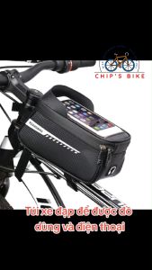 Túi Treo Xe Đạp RZAHUAHU Túi Xe Đạp Túi Đeo Trước Xe Đạp Thể Thao Chống Nước Cảm Ứng Tiện Dụng BK04