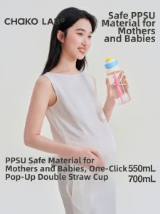 CHAKOLAB | Pregnant Women Portable Cup PPSU Sippy With Scale Straw Safe High Temperature