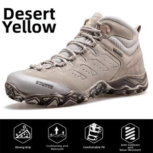 HUMTTO | Water Resistant Wear-resistant Professional High-top Climbing Shoes