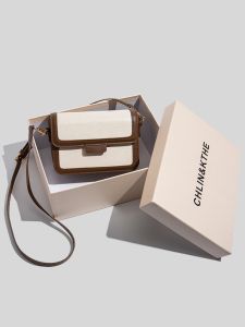 CHLIN&KTHE Autumn New Small Womens Crossbody Bag High Quality Unique Design Fashionable PU Leather Magnetic Buckle Clutch Bag