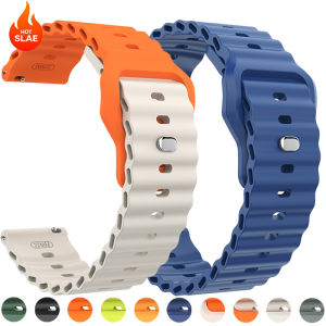 22mm Sport Silicone Strap For HUAWEI Watch GT 6 Pro 46mm/Ultimate 2/GT6 5 4 46mm/GT 5 Pro 46mm Replacement Watch band