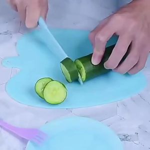 1/2/5Pcs Plastic Fruit Knife Sawtooth Cut Multi Color Safe Bread Lettuce Cooking DIY Childrens Knife Kids Kitchen Plastic Knife
