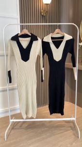 D11659 Poise Bodycon Knit Dress Premium