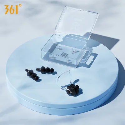 361° | Waterproof Swimming Earplugs Nose Clips