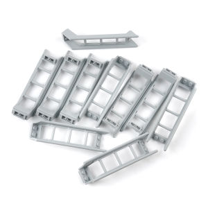 Bộ Đồ Chơi Lắp Ráp Tàu Lượn Siêu Tốc - Đồ Chơi Tự Làm Cho Trẻ Em Đường Dốc Cong Đường Ray Thẳng Khung Gầm Các Bộ Phận Kỹ Thuật Tương Thích Với Lego Dành Cho Trẻ Từ 14 Tuổi Trở Lên