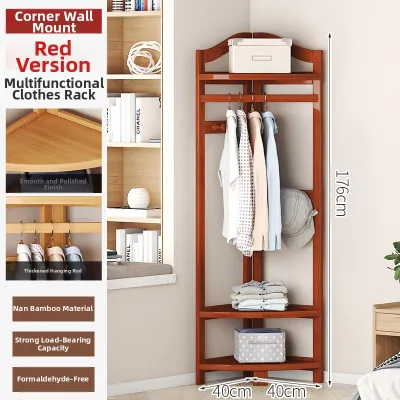 CHUJUN | Corner Storage Shelf Home Organizer