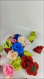 1 PCS KELOPAK KEPALA KUNTUM MAWAR WAVE PLASTIK ARTIFICIAL DEKORASI KUNTUMAN BUNGA TABUR HIASAN DEKORASI WEDDING IMPORT MURAH ARTIFISIAL