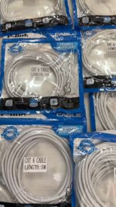 สายแลน LAN Cat6 GLINK 3M 5M 10m 15M 20M 30M พร้อมเข้าหัว