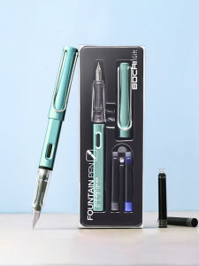 Student Calligraphy Practice Pen Gift Box Boys Girls Beginners Reusable Ink Cartridge Fine Writing Skills Development