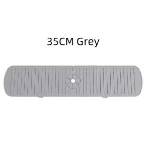 Silicone Drain Mat Kitchen Faucet Sink Splash Guard Sink Draining Pad Behind FaucetFor Kitchen & Bathroom Countertop Protect