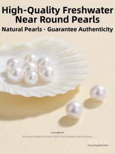 BOYU | Real Natural Round Pearl Beads For DIY