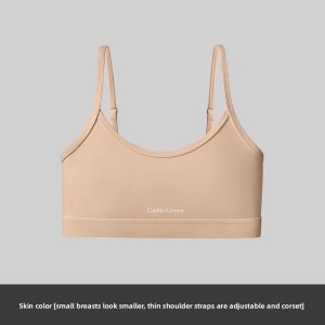 CarbinKoneer | CarbinKoneer Womens Sports Bralette Chest Shaper Vest Style Underwear Bandage Design Nylon Spandex Blend Four Season Wear