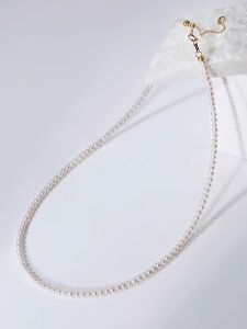 18K Gold Freshwater Pearl Necklace