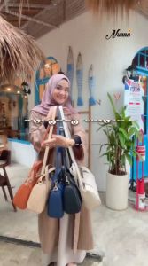 Ellen Tas kerja wanita selempang korean style 2in1 tas jinjing kantor