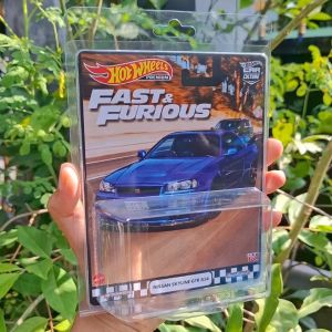 Custom Card Premium Nissan Skyline R34 BLUE
