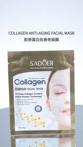 Sadoer Collagen Anti-Wrinkle Face | Hydrating Firming Anti-Aging | Rejuvenating Skin Care | Moisturizing Sheet for Women