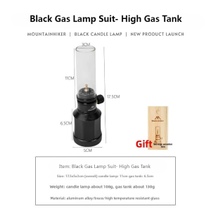 MOUNTAINHIKER New Outdoor Camping Gas Tank Lamp Lightweight Portable Emotional Tourist Lamp Energy-saving Long-lasting Lighting
