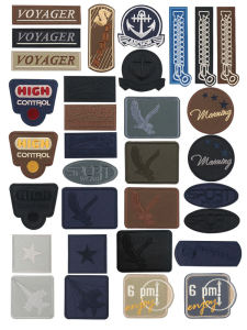 Classic Embroidered Cloth Stickers Fashion Lettered Black Embroidered Clothing Trademark Clothing Accessories Ragged Clothes Ironing Patch