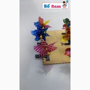 Kẹp tóc chong chóng 7 màu cho bé dễ thương thời trang Hàn Quốc Shop Bố Sam
