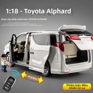 SWA|Mô Hình Xe Hơi Kim Loại Alphard Tỷ Lệ 1:18