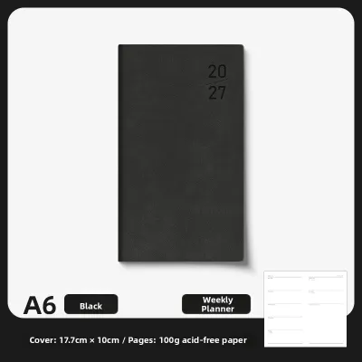 LYNLIX | Portable Mini Planner 2027 A6