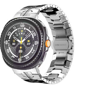 Titanium Stainless Steels Strap for Samsung Galaxy Watch8 Ultra2 Wristband Luxury Bracelet for Galaxy Watch8 Classic Accessories