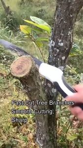 Gergaji Lipat Super Tajam 300 mm Portabel bahan Baja SK5