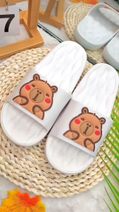 รองเท้าแตะน่ารักๆ รองเท้าแตะลายน้องการ์ตูนนสุดน่ารัก ทรงสวย ระบายอากาศได้ดี ไม่ทำให้เจ็บเท้า