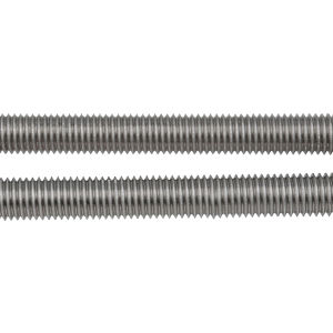 POWER&STRONG | Fully Threaded Galvanized 4.8 Grade Rod 1m