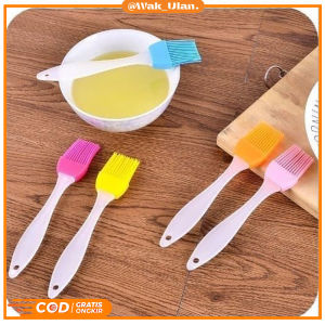Kuas Silikon Silicon Silicone Oles Kue Tahan Panas Silicone Brush Dapur Roti BBQ Cake Minyak Mentega Anti Rontok