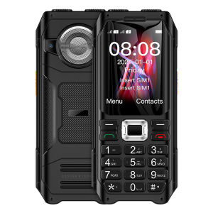 Original SOYES K80 GSM 2G 2.4 Inches Cellphone 1800mAh Dual SIM Cards Double Torch Loud Sound MP3 FM Vibration Elder Mobile Phone